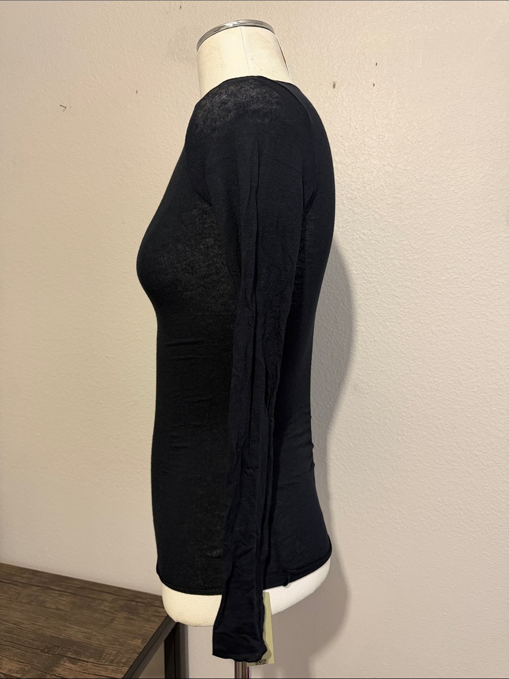 Intimissimi Boat Neck Modal Cashmere Ultralight Top Lightweight Base Layer - Picture 4 of 6